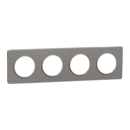 Schneider Electric Grey, 4 Gang, Odace 2011