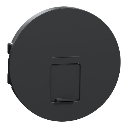 Schneider Electric Black, 1 Gang, Odace 2011