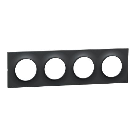 Schneider Electric Anthracite, 4 Gang, Odace 2011