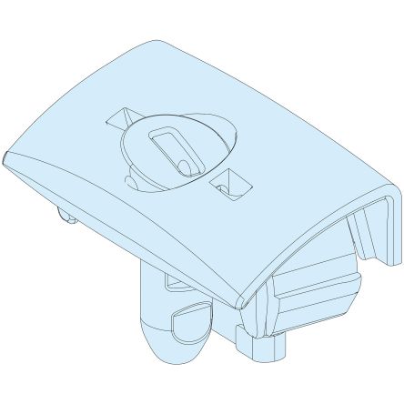 Schneider Electric PrismaSeT G Series Quarter-turn closing for Use with PrismaSeT P and G 24 mm x 46 mm x 24mm