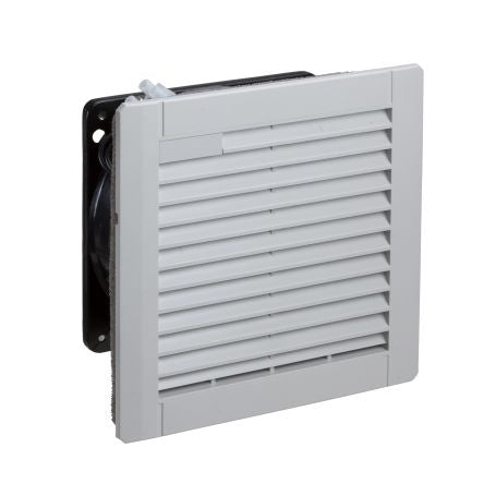 Schneider Electric Grey Steel Grille 145 mm, 145mm, 70 mm
