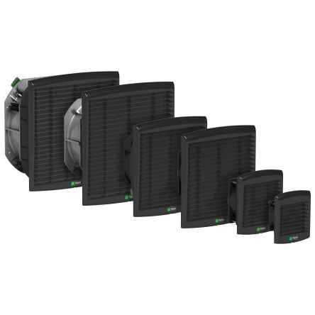 Schneider Electric Black Polycarbonate Fan Filter 137 mm, 117mm, 49 mm