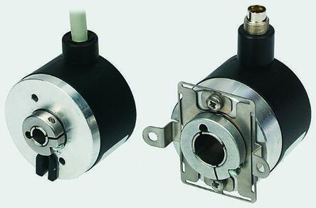 Baumer BHK Series Optical Incremental Encoder 5V dc, 500 ppr ppr, TTL, RS422 Signal, Hollow Type, 6 mm Shaft