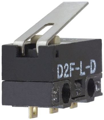 Omron Hinge Lever Micro Switch, Solder Terminal, 3A, 30 V dc, SPDT, IP40