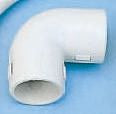 Schneider Electric, Conduit Fitting, 16 mm Nominal Size, Polyvinyl Chloride, Grey IP40 rating