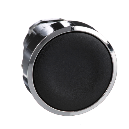 Schneider Electric Harmony XB4 Series Black Spring Return Push Button Head, 22 mm Cutout, IP67, IP69K, IP66
