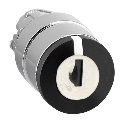 Schneider Electric Harmony 3-position Key Switch Head, Latching, 22 mm Cutout