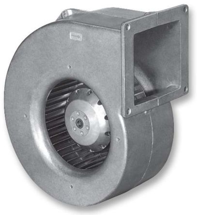 ebm-papst G2E 140 Series Centrifugal Centrifugal Fan, 230V ac, 500 m³/h, AC Operation 247 mm x 226mm x 130 mm