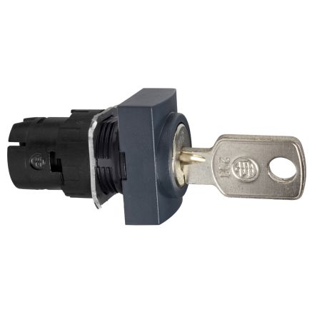Schneider Electric Harmony 2-position Key Switch Head, Latching, 16 mm Cutout