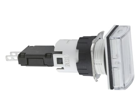 Schneider Electric, Harmony, Panel Mount White LED Pilot Light, 16 mm Cutout, IP65, Round