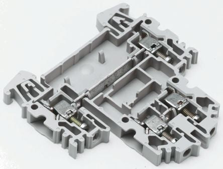 Weidmüller 1041920000 WDK Series Double Level Terminal Block Yellow, Green, 4mm², 2-Level, Screw