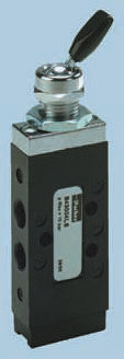 Parker Lever Pneumatic Manual Control Valve B43 Series, G G 1/8, III B