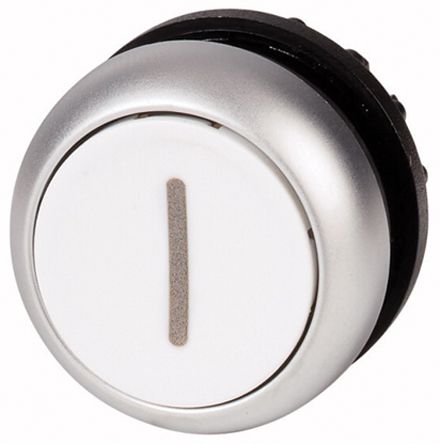 Eaton RMQ Titan M22 Series White Momentary Push Button Head, 22 mm Cutout, IP69K