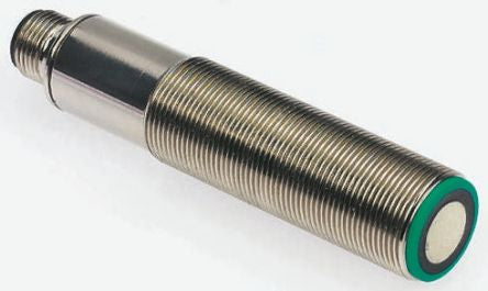 Pepperl + Fuchs UB500-18GM75-E4-V15 Threaded Barrel Ultrasonic Proximity Sensor UB500, M18 x 1 500 mm 200mA NPN 3V 30 V