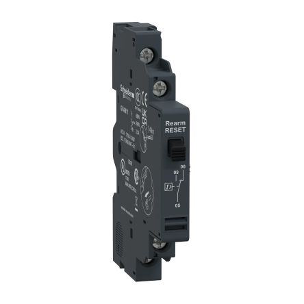 Schneider Electric Auxiliary Contact, 1 Contact, 1 CO, TeSyS GV, Side, 2.5 A, 60 V dc, 240V ac, GVAM11