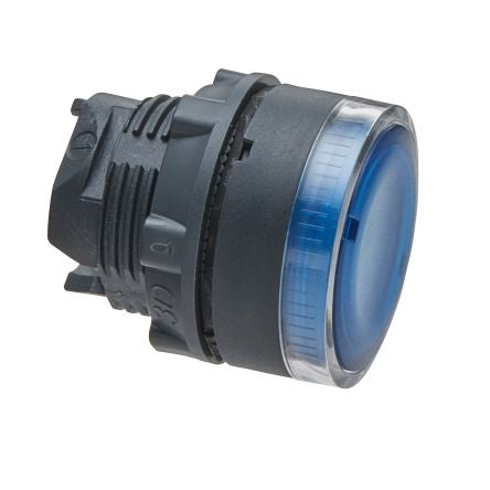 Schneider Electric Harmony Series Blue Momentary Push Button Head, 22 mm Cutout, IP66, IP67, IP69K