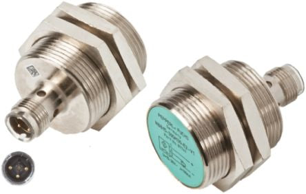 Pepperl + Fuchs NBB15-30GM30-E2-V1 Threaded Barrel Inductive Proximity Sensor, M30 PNP 36V 100 mm 36 V dc 200mA