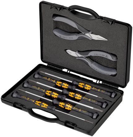 Knipex 8 Piece Plier Tool Kit Tool Case with Case