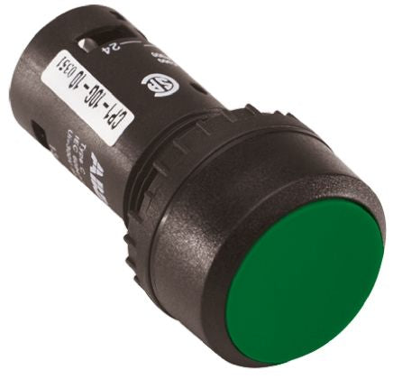 ABB Compact Series Push Button Switch, Maintained, Panel, 22 mm Cutout, SPDT, IP69K