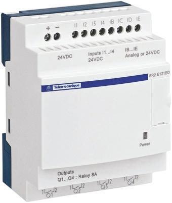 Schneider Electric Zelio Logic Series Logic Module, Relay Output, 8-Input, Discrete Input