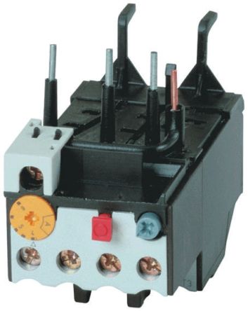 Eaton, ZB Overload Relay 1 NO/1 NC, 0.6A, 1 A F.L.C, 1A Contact Rating, 6 W, 500V ac