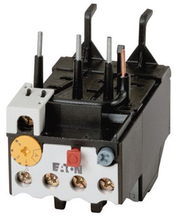 Eaton, ZB Overload Relay 1 NO/1 NC, 1.6A, 2.4 A F.L.C, 2.4A Contact Rating, 6 W, 500V ac