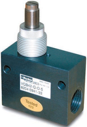 Parker VQB Series Flow Controller Flow Regulator, Threaded Threaded