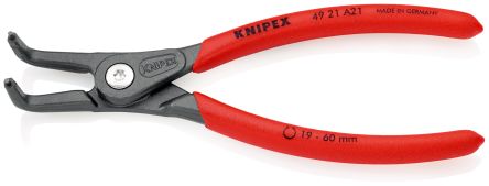 Knipex 1-Piece Circlip Plier, 165mm Overall Bent Nose