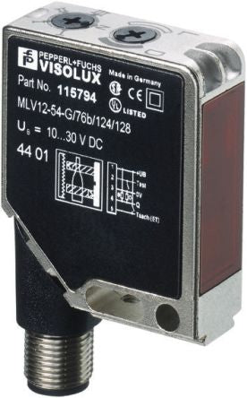 Pepperl + Fuchs Retroreflective Photoelectric Sensor, Block Sensor