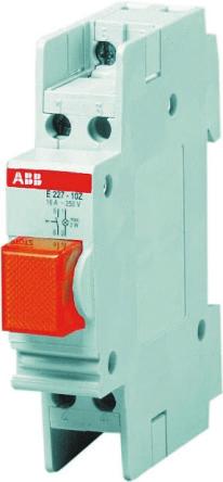 ABB 250V ac DIN Rail Push Button Circuit Trip