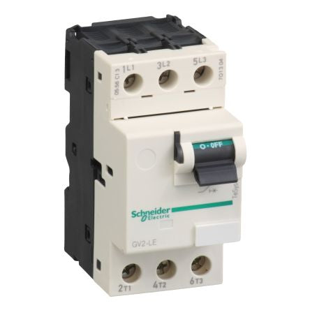 Schneider Electric 1.6A TeSyS GV Motor Protection Circuit Breaker, 690V, 60 °C, -20 °C