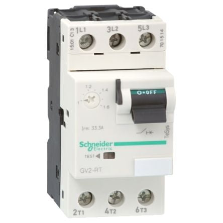 Schneider Electric 14A, 9 A TeSyS GV Motor Protection Circuit Breaker, 690V ac, 60 °C, -20 °C