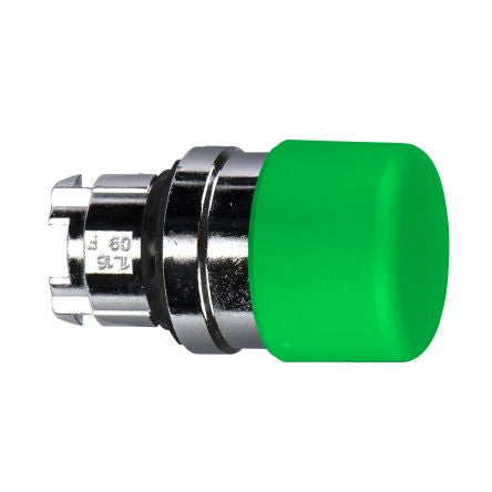 Schneider Electric Harmony Series Green Momentary Push Button Head, 22 mm Cutout, IP69K, IP66