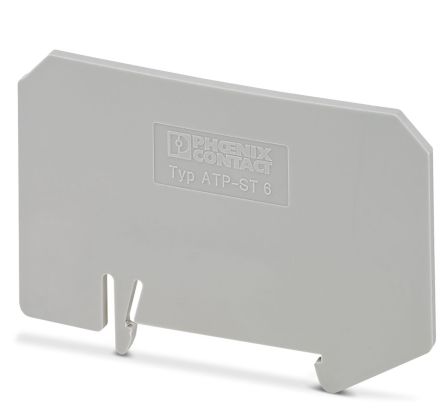 Phoenix Contact ATP-ST 6 Series Partition Plate for Use with DIN Rail Terminal Blocks
