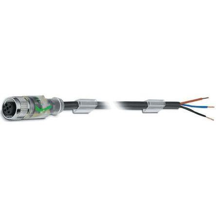Phoenix Contact 5 way Straight to Female 5 way Unterminated Sensor Actuator Cable, 1.5 m