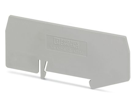 Phoenix Contact ATP-ST-TWIN Series Partition Plate for Use with DIN Rail Terminal Blocks