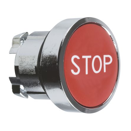 Schneider Electric Harmony Series Red Spring Return Push Button Head, 22 mm Cutout, IP69K, IP66, IP67