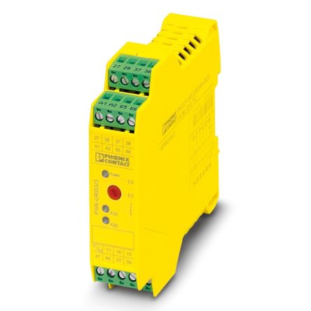 Phoenix Contact PSR-SPP-24DC/URD3/4X1/2X2/3, 24V dc Safety Relay, 6 Safety Contacts