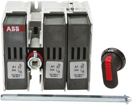 ABB Fuse Switch Disconnector, 3-Pole, 2500 A, 3150A