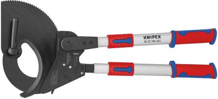 Knipex Cutter for Copper and Aluminium Single Conductors as well as Multiple Stranded Cables Also with Hard Rubber or