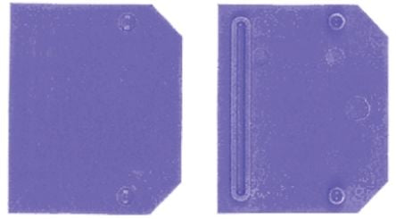 Weidmüller SAK Series End Cover for Use with DIN Rail Terminal Blocks