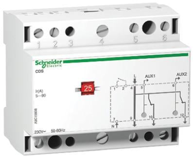 Schneider Electric Acti9 Contactor, 230V ac Coil, 1-Pole, 90 A, 230V ac