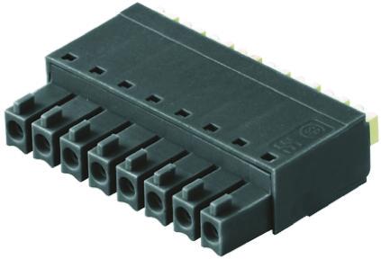 Weidmüller BC 3.81 Series Pluggable Terminal Block, 3-Contact, 3.81 mm Pitch, 1 Row