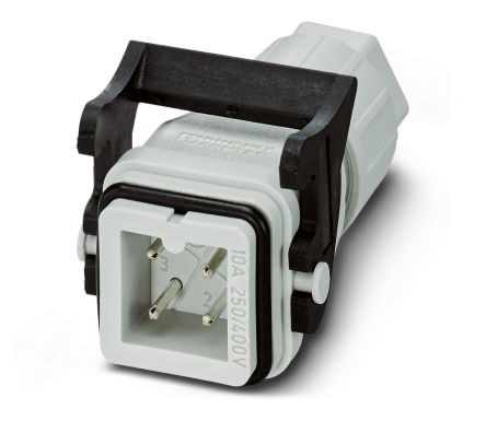 Phoenix Contact HEAVYCON QUICKON Series Heavy Duty Power Connector Housing, 1641604