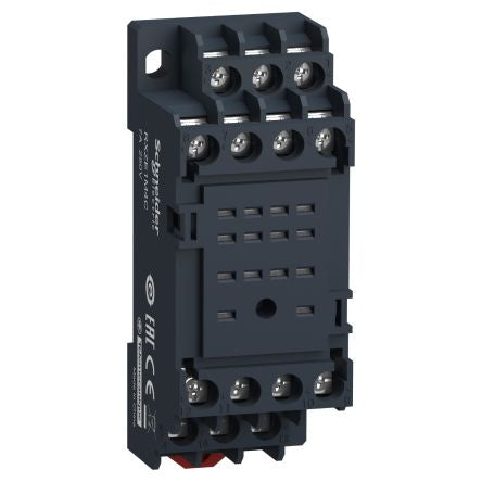 Schneider Electric RXZ 250V DIN Rail Relay Socket, for use with Zelio Series
