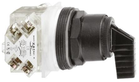 Schneider Electric Harmony 9001SK Series 2 Position Selector Switch Head, 30 mm Cutout, IP66