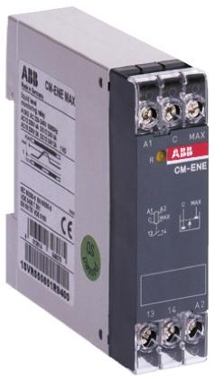 ABB CM-ENE MAX Series Liquid Level Relay -, DIN Rail, Screw, Snap-On 240V ac-Rated Relay