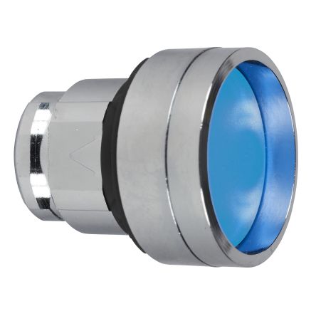 Schneider Electric Harmony Series Blue Spring Return Push Button Head, 22 mm Cutout, IP66, IP69K, IP67