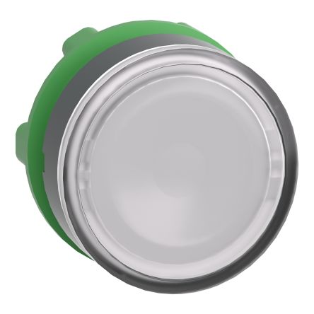 Schneider Electric Harmony Series White Maintained Push Button Head, 22 mm Cutout, IP69K, IP67, IP66