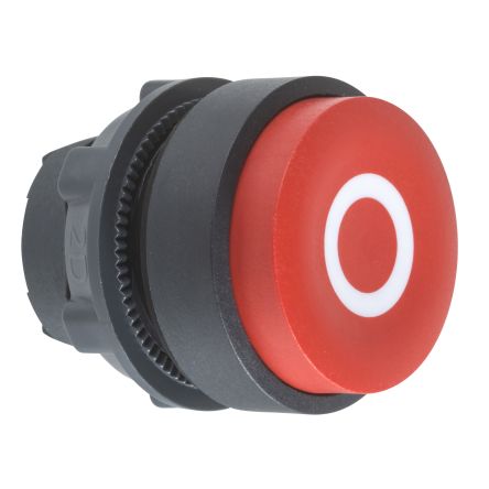 Schneider Electric Harmony Series Red Spring Return Push Button Head, 22 mm Cutout, IP66, IP69K, IP67